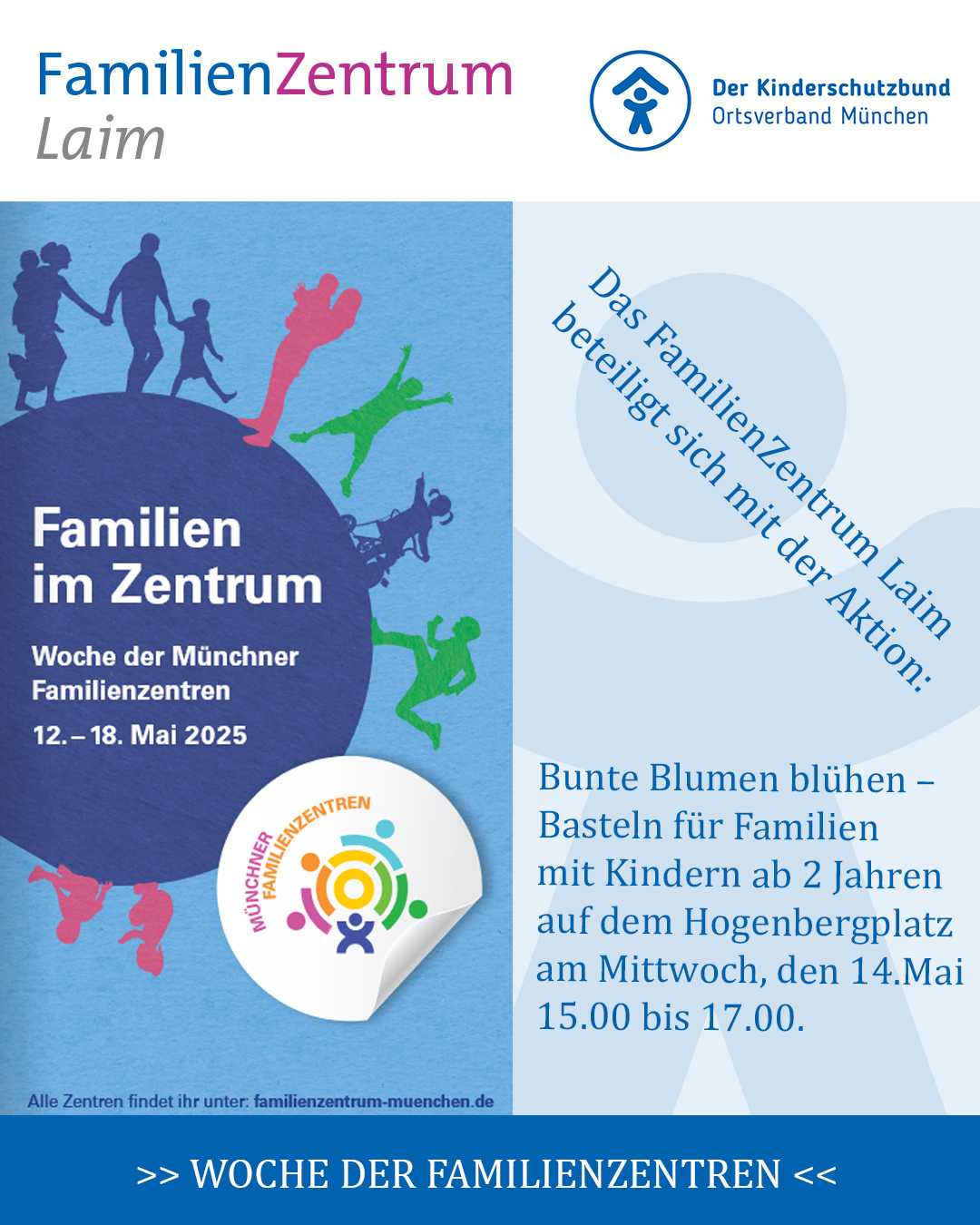 Woche der Münchner Familienzentren